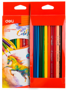 1027238 ��������� ������� Deli EC00300 ColoRun ����������� ������ 12 ������ �������/����������