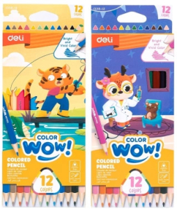 2073492 ��������� ������� Deli EC138-12 Colorwow 3�� ����������� 12 ������ ��������� ������� (12 ��) 