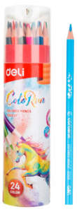 1027246 ��������� ������� Deli EC00327 ColoRun ����������� ������ 24 ����� ��������� �����