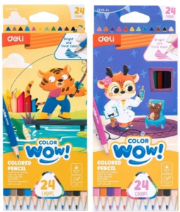 2073498 ��������� ������� Deli EC138-24 Colorwow 3�� ����������� 24 ����� ��������� ������� (24 ��) 
