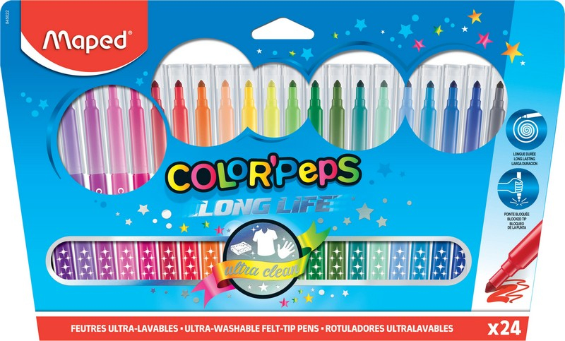 845022  Maped Color Peps, 24 .