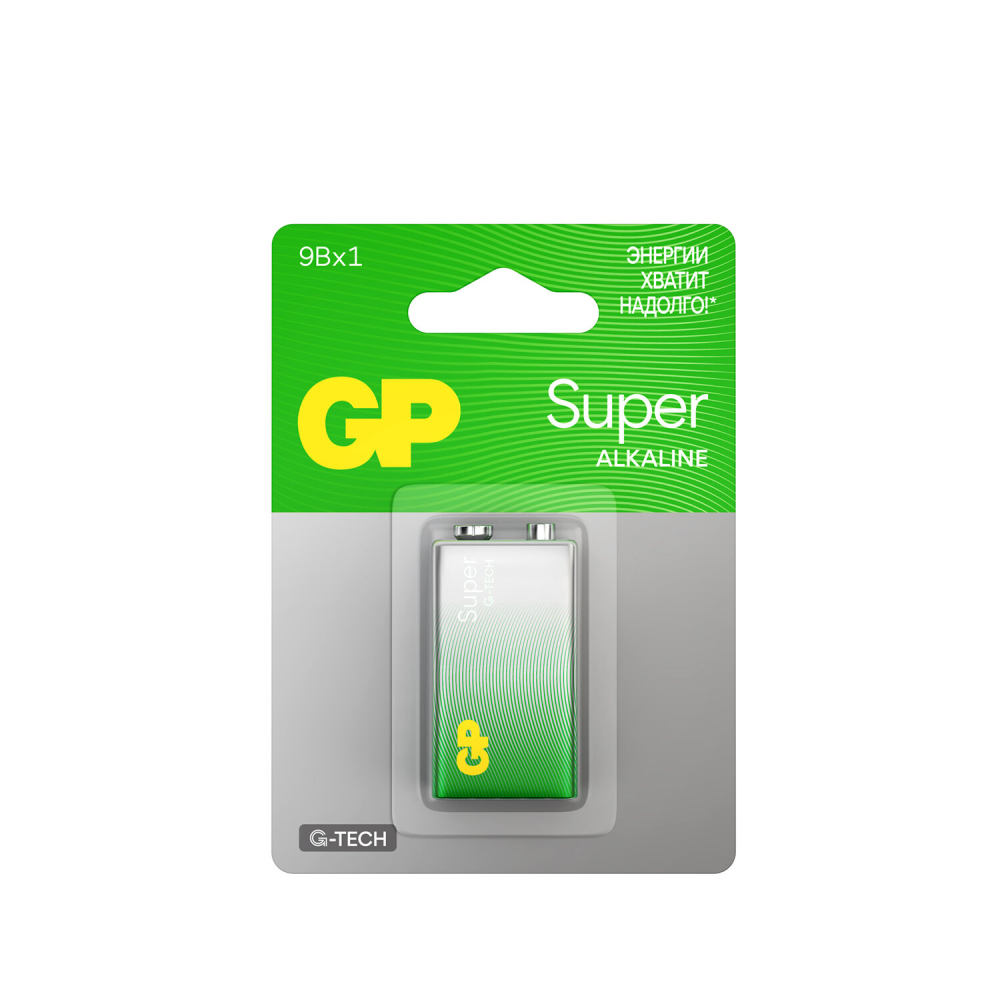 450625 ��������� 1 ��., GP Super G-Tech, ����� (6LR61, 6LF22, 1604A), �����������, �������, 1604A-5CR1