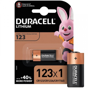 376875 Duracell ��������� 16340 (Tenergy 30200, R123, CR123), Li (��������) ���, 3V