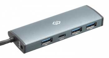 1088650  USB-C Digma HUB-3U3.0-UC-G 4 . 