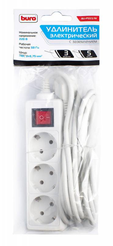 828016   Buro BU-PS3.5/W 5 (3 )  ( )