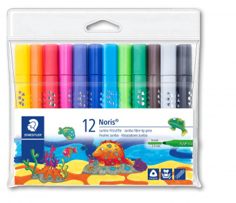 328-BWP12   Noris Jumbo, 12 , 3 , Staedtler