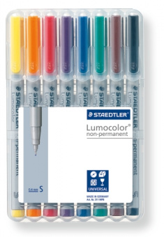 311WP8    Staedtler Lumocolor, S 0.4 , 8 