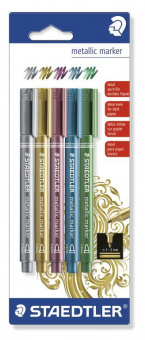 8323-SBK5   Staedtler Metallic, 1-2 , 5 