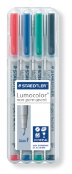 316WP4    Staedtler Lumocolor, F 0.6 , 4 