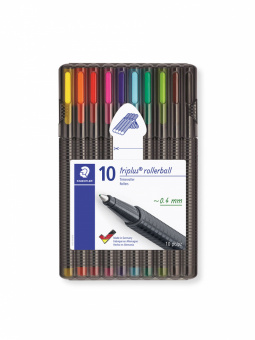 403SB10  Staedtler Triplus Rollerball, 0.4 , 10 ,  