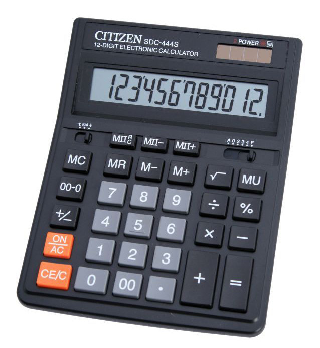 778798   Citizen SDC-444S  12-.
