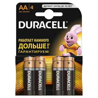87562  Duracell /316/LR6  1,5  (4 ., )