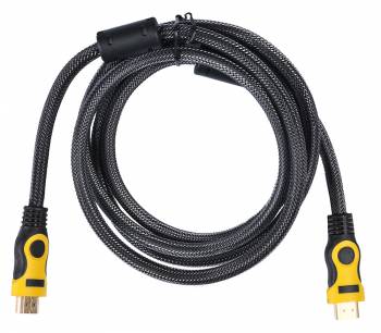 817215  - Buro HDMI (m)/HDMI (m) 1.8. (HDMI 19M-19M BRAID)