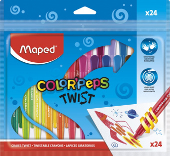 860624    Maped Color'Peps Twist, 24 