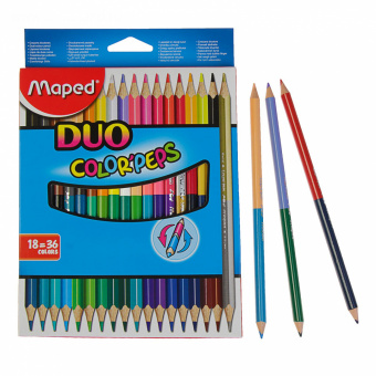 829601   COLOR'PEPS DUO, 36 , 18 ., 