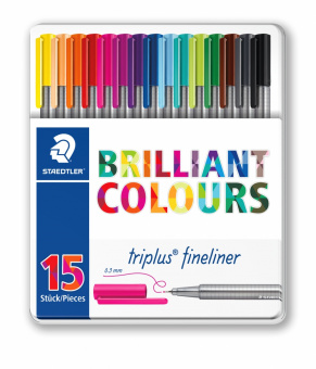 334M15   Staedtler Triplus Fineliner, 0,3 , 15 ,  