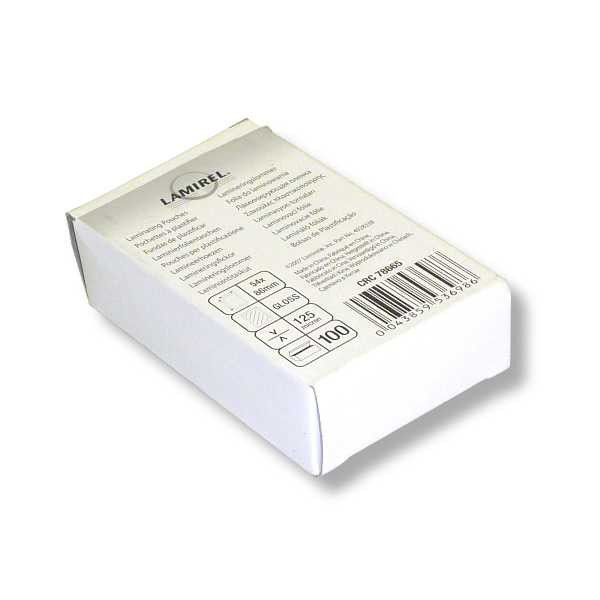827741    Fellowes 125 (100)  54x86 Lamirel (LA-78665)