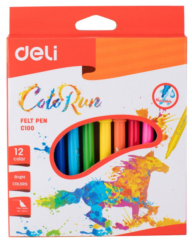 1006030 ���������� Deli EC10000 ColoRun ������������� 12 ������ ������� � ������������