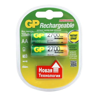 78044  GP AA/HR6 (2700 mAh, NiMH, 2 )