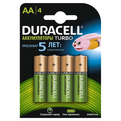 430997  Duracell AA/HR6-4BL (2400 mAh, 4 )