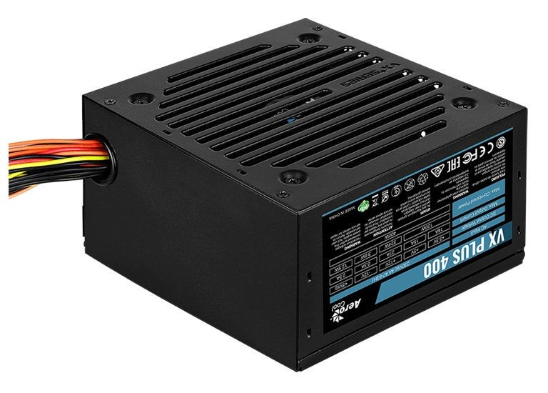 1049254   Aerocool ATX 400W VX PLUS 400W (24+4+4pin) 120mm fan 2xSATA RTL