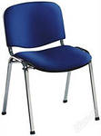 573679 Стул офисный Easy Chair Изо красный (пластик, металл черный)