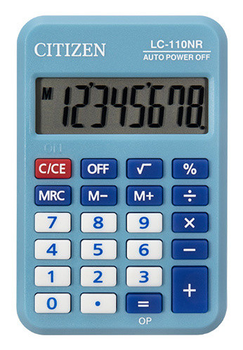 1122227   Citizen Cool4School LC-110NRBL  8-.